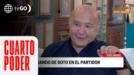 EXCLUSIVO Entrevista a Hernando de Soto | Cuarto Poder