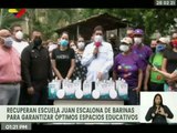 Rehabilitada Escuela Juan Escalona para garantizar espacios educativos al pueblo de Barinas