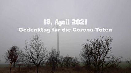Gedenktag der Corona-Toten am 18. April 2021