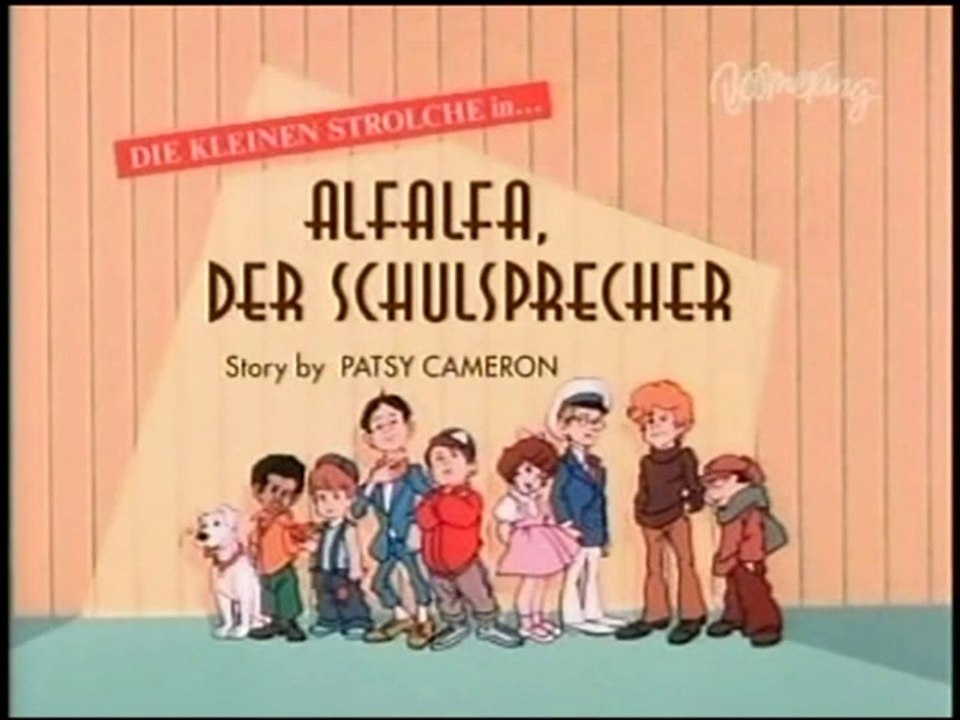 Die kleinen Strolche - 06. Alfalfa, der Schulsprecher / Rock'n' Roll Strolche / Schwimmen