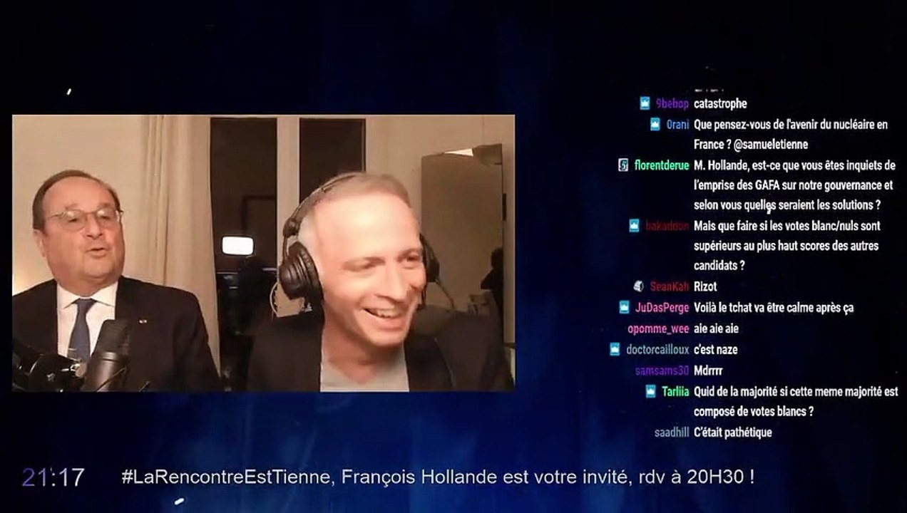 François Hollande se moque et tacle la chanson...