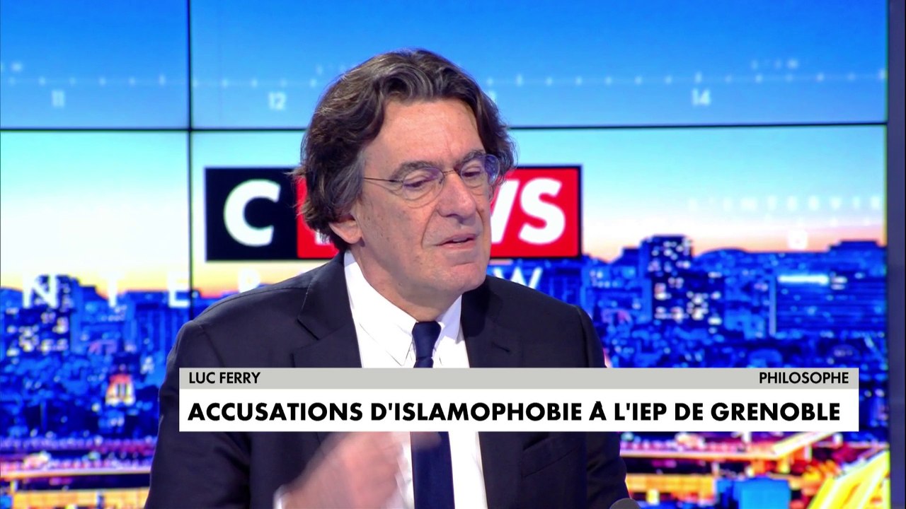 Luc Ferry : «On ne peut pas mettre le racisme et la critique d’une religion, quelle qu’elle soit, sur le même plan»