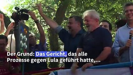 Urteile gegen Brasiliens Ex-Präsident Lula aufgehoben