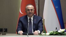 TAŞKENT - Çavuşoğlu: '(Özbekistan) Cumhurbaşkanı Mirziyoyev'in işbirliğindeki reform sürecine desteğimiz devam edecek'