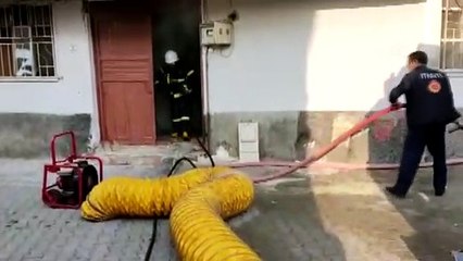 KAHRAMANMARAŞ  - Bir evde çıkan yangın söndürüldü