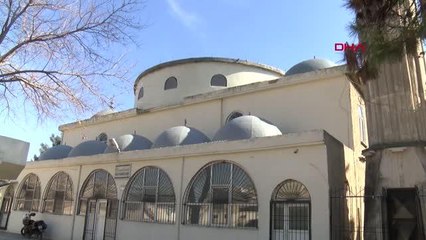 GAZİANTEP Caminin kubbesindeki alemleri çaldılar