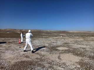 Astsubay, eşiyle ilişki yaşadığı iddiasıyla öldürdüğü kişinin cesedini molozla kapatmış