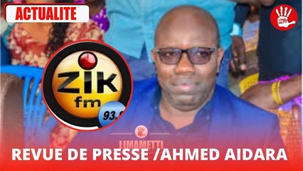La revue de presse d'Ahmed Aidara du 09 Mars 2021