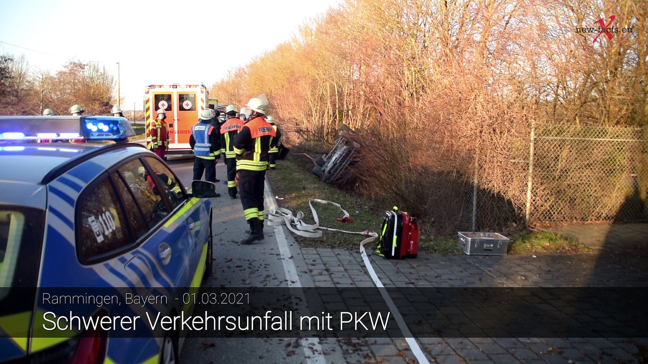 Rammingen | schwerer verkehrsunfall