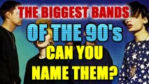 90s MUSIC QUIZ ⭐ 90s BIGGEST BANDS  CAN YOU NAME THEM