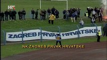 NK Zagreb slavi titulu prvaka Hrvatske, 28.4.2002.