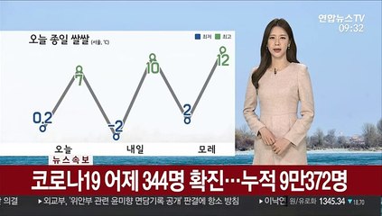 [날씨] 종일 찬바람…오후까지 영동 최고 10㎝ '눈'