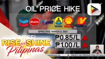 Oil price hike, epektibo ngayong araw