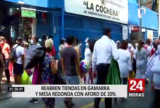 Gobierno instalará mesas técnicas en Gamarra y Mesa Redonda para hablar con comerciantes