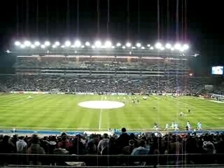 OM PSG 2008 Sortie des joueurs parisiens