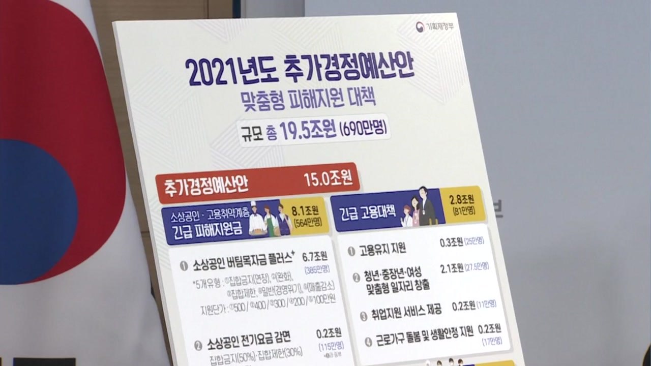 [뉴스앤이슈] 정부 '4차 재난지원금 추경' 의결...정치권 공방 계속 / YTN