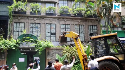 "My heart broke again", Kangana Ranaut visits her demolished Mumbai office
