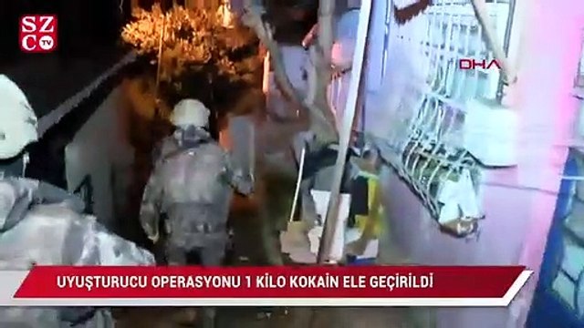 İstanbul'da uyuşturucu operasyonu 1 kilo kokain ele geçirildi
