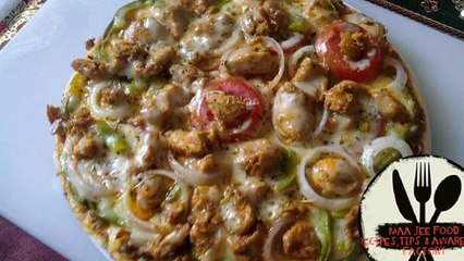 chicken tikka pizza crust without oven