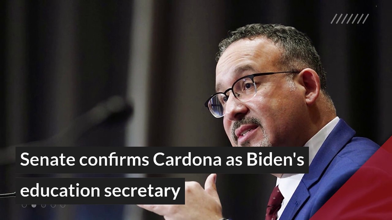 Senate confirms Cardona as Biden's education secretary, and other top stories in general news from March 02, 2021.