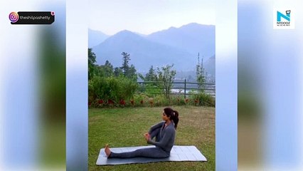 Shilpa Shetty suggests Paschimottanasana as perfect remedy for Monday blues, watch