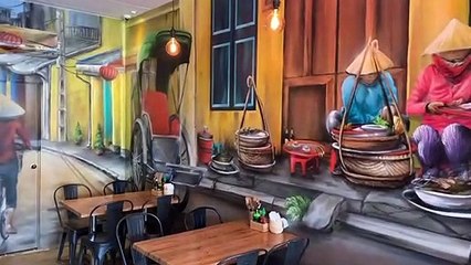 Vietnamese Interior Hochi Mini Wall Art