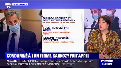 Condamné à trois ans de prison dont un ferme, Nicolas Sarkozy a décidé de faire appel