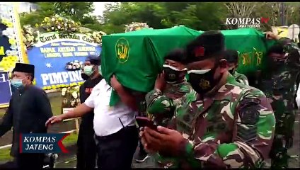 Pemakaman Mantan Hakim Agung Artidjo Alkostar