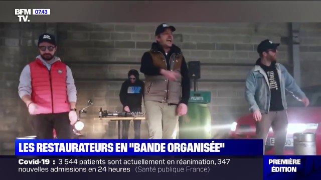 Dans le Pas-de-Calais, des restaurateurs reprennent Bande organisée pour protester contre la fermeture des bars et restaurants