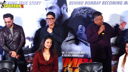 John Abraham talks about action sequences at Mumbai Saga trailer launch