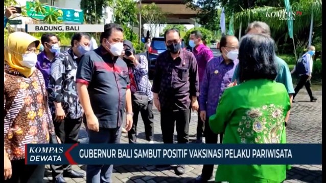 Inovasi Vaksinasi Dengan Drive Thru Bagi Pelaku Pariwisata , Lansia dan Driver