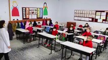 TEKİRDAĞ - Trakya'da yeni normalleşme süreciyle okullarda yüz yüze eğitime başlandı