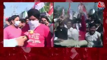 Jammu Kashmir: Congress workers protest against Ghulam Nabi