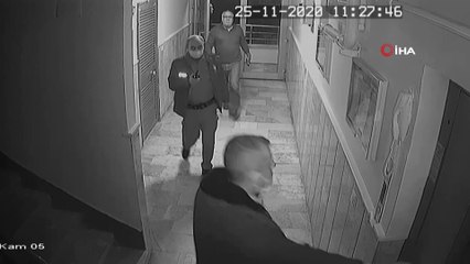 Damat ve öldürdüğü kayınbabasının son görüntüleri ortaya çıktı