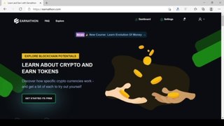 How to withdrawal Earnathon Payment  and how to get Earnathon Token Airdrop