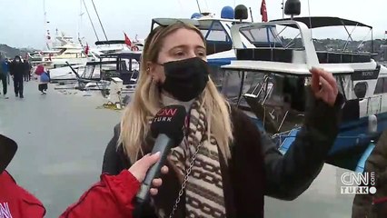 Deniz değil tekne manzarası!