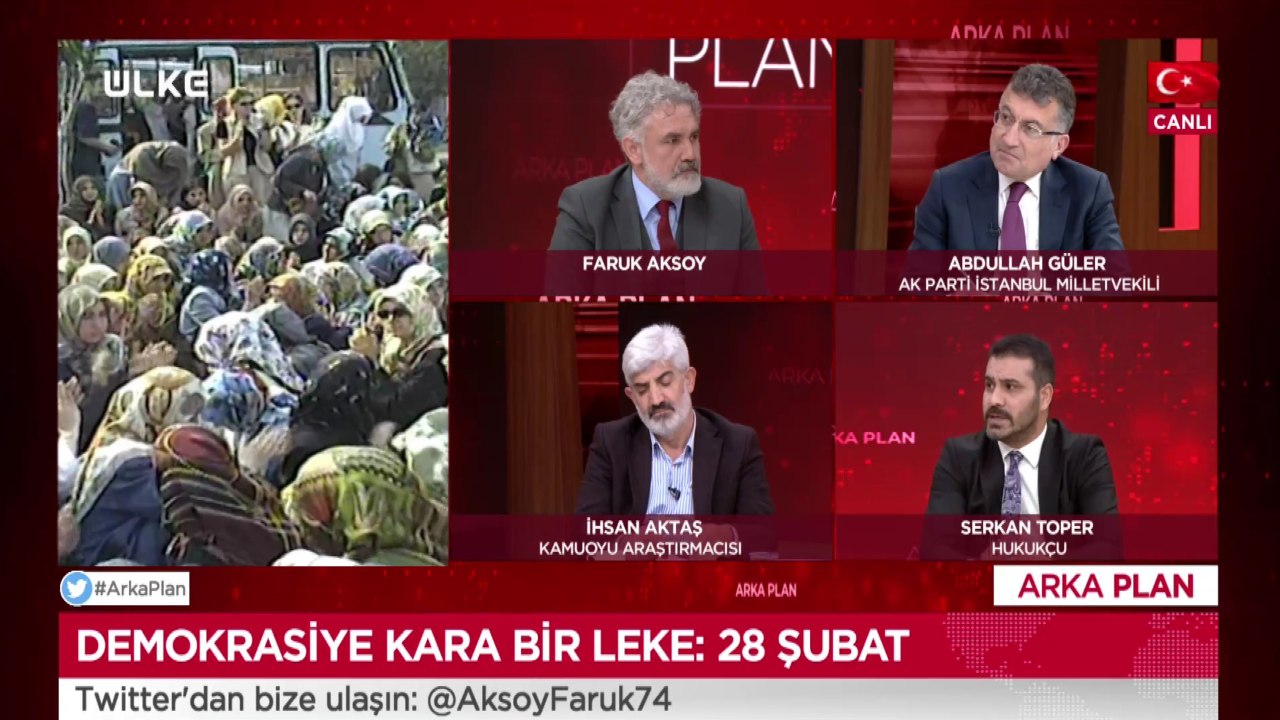 Arka Plan - Abdullah Güler | İhsan Aktaş | Serkan Toper | Vefik Arıca | 1 Mart 2021