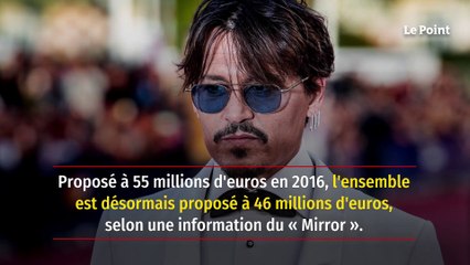 Johnny Depp peine à vendre son hameau provençal