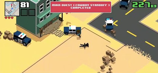 Smashy Road : Wanted 2 | COWBOY STANDOFF | Main Quest Completed