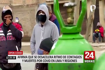 Afirman desaceleración del ritmo de contagios y muertes por Covid-19 en Lima y regiones