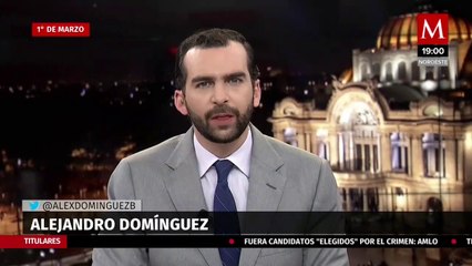 Milenio Noticias, con Alejandro Domínguez, 01 de marzo de 2021