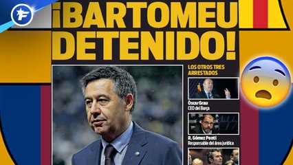 Download Video: L'arrestation de Josep Maria Bartomeu fait le tour du monde, la tension monte au sein du vestiaire de Manchester United