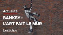 Un nouveau Banksy repéré sur le mur d’une ancienne prison au Royaume-Uni