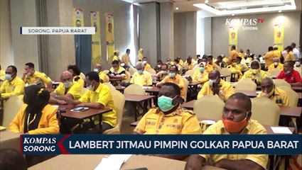 Lambert Jitmau Pimpin GOLKAR Papua Barat