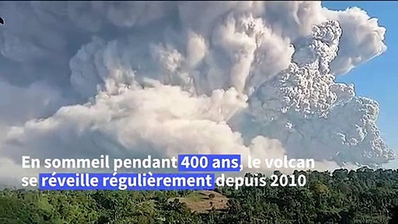 Indonésie: réveil du volcan Sinabung