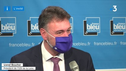 Lionel Boucher, adjoint au maire de Saint-Etienne, président de l'UDI dans la Loire