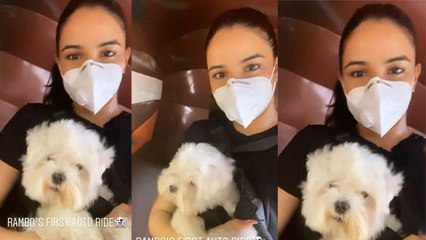 Bigg Boss 14: Jasmin Bhasin की अपने Dog Rambo के साथ फोटो हुई viral | FilmiBeat