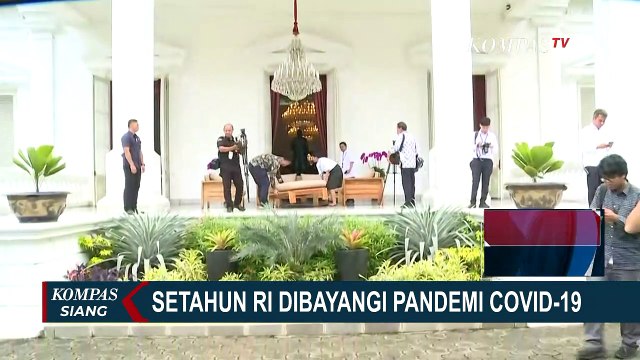 1 Tahun Indonesia Dihantui Pandemi Virus Corona