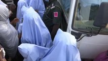 Reencuentro con sus padres de las 279 niñas liberadas en Nigeria