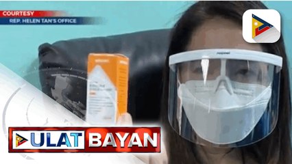 Rep. Helen Tan, nabakunahan na ng Coronavac sa Veterans Memorial Medical Center ngayong araw